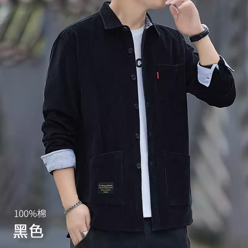 Importé - Chemise Homme 100% Coton Lourd Manches Longues