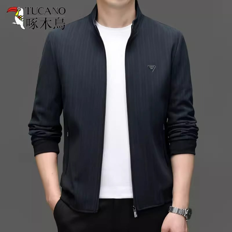 Importé - Pull Cardigan Homme Manches Longues