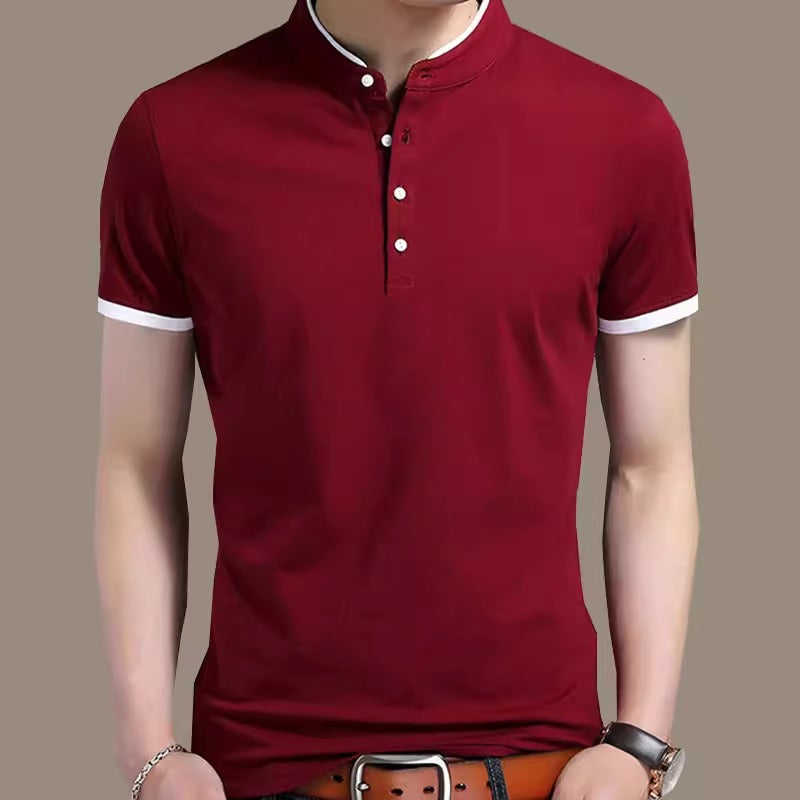 Importé - Polo Slim Fit  Homme Manches Courtes