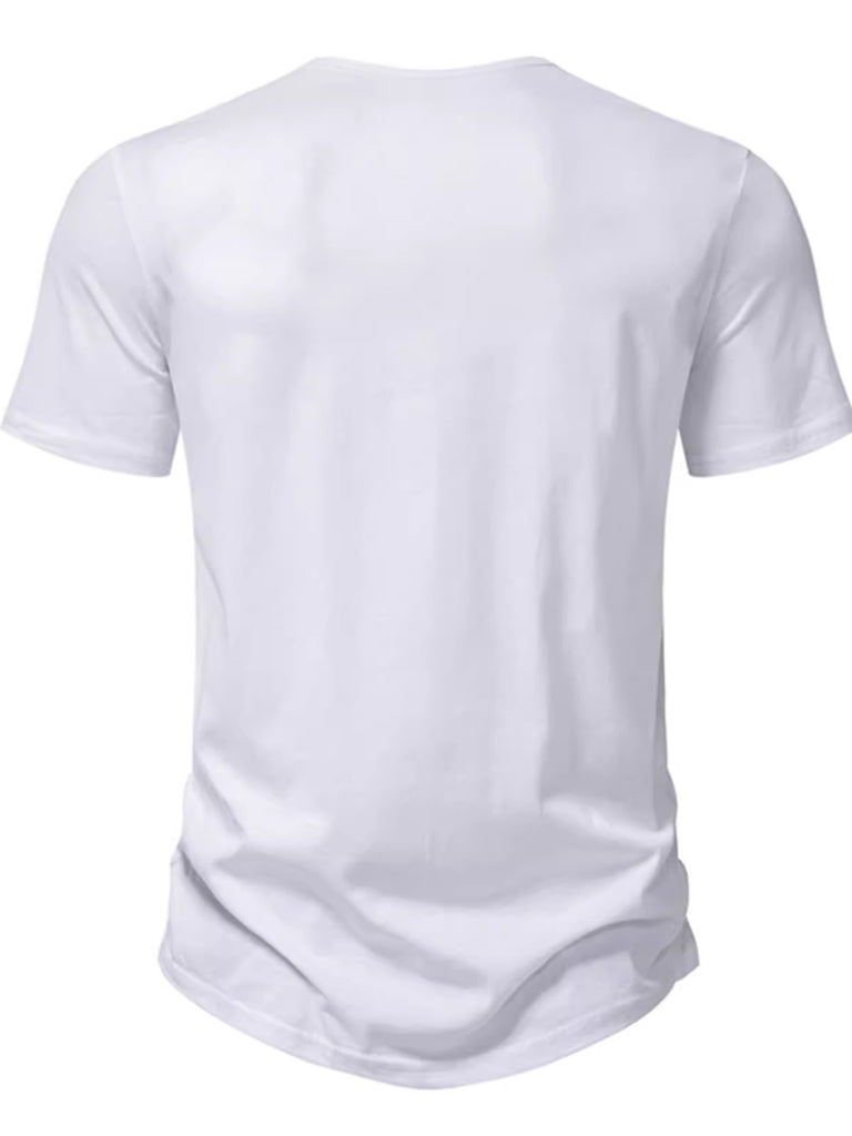 Importé - T-Shirt Homme A col V Manches Courtes