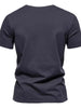 Importé - T-Shirt Homme Pur Coton Décontracté Manche Courte