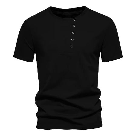 Importé - T-Shirt Homme Pur Coton Décontracté Manche Courte