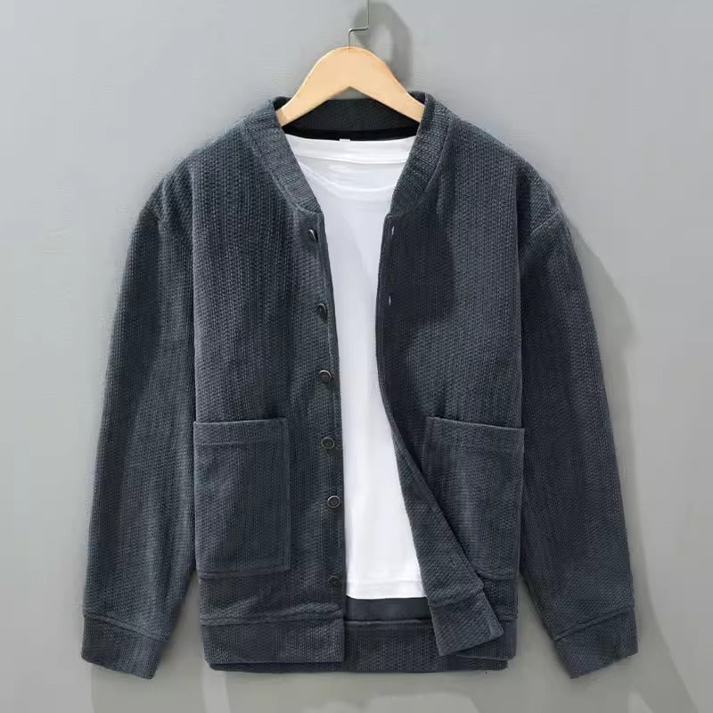 Importé - Cardigan Pull-Over Tricoté Homme Rétro Tendance
