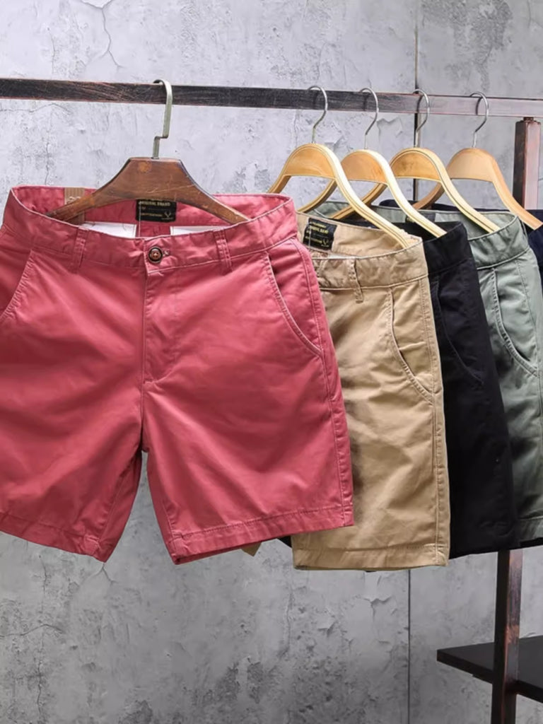 Importé - Short Culotte trois-quarts Homme Tendance en Coton