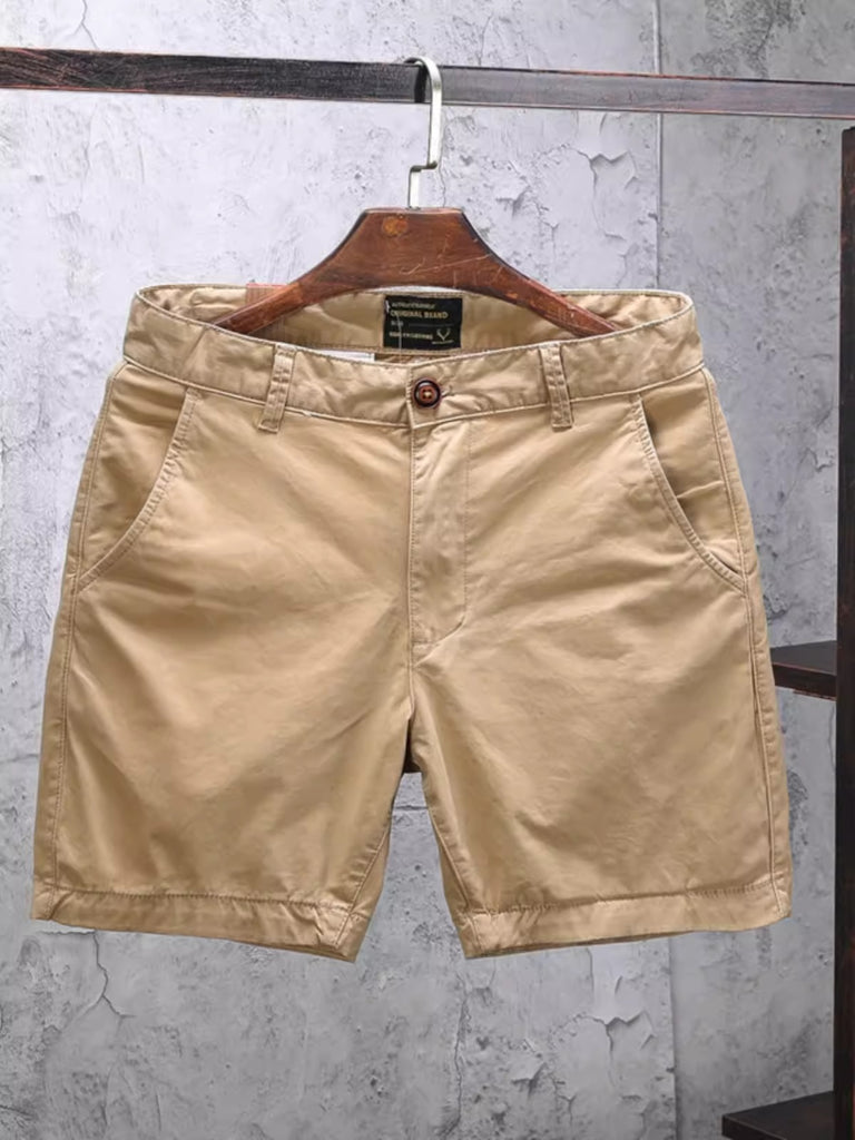 Importé - Short Culotte trois-quarts Homme Tendance en Coton