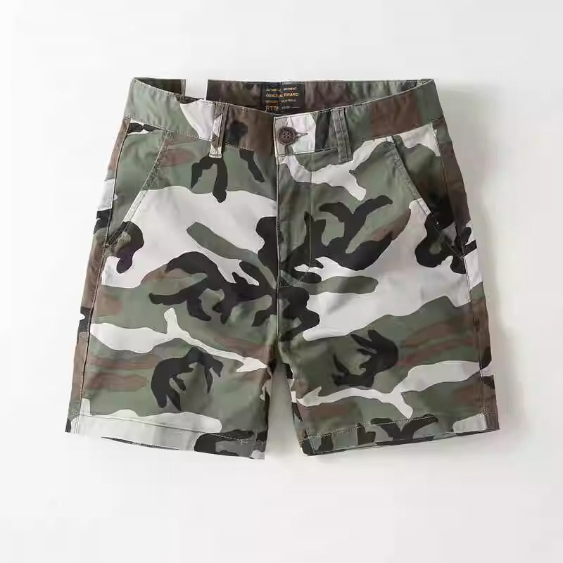 Importé - Short Culotte trois-quarts Homme Tendance Pur Coton Stretch