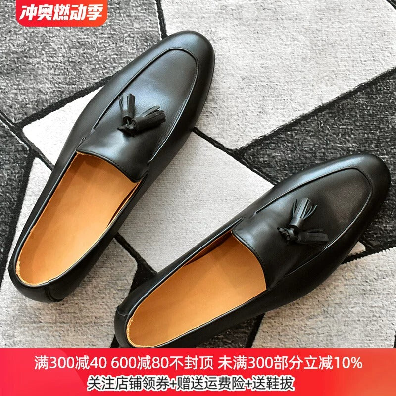 Importé - Chaussure Mocassin Cuir Homme Britannique