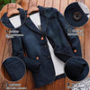 Importé - Veste Blazer Jean Homme Décontracté Tendance