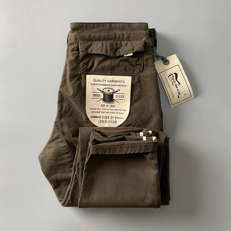 Importé - Pantalon Chino Epais Homme Premium Déonctracté