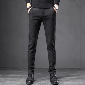 Importé - Pantalon Homme Slim Fit Décontracté en Stretch