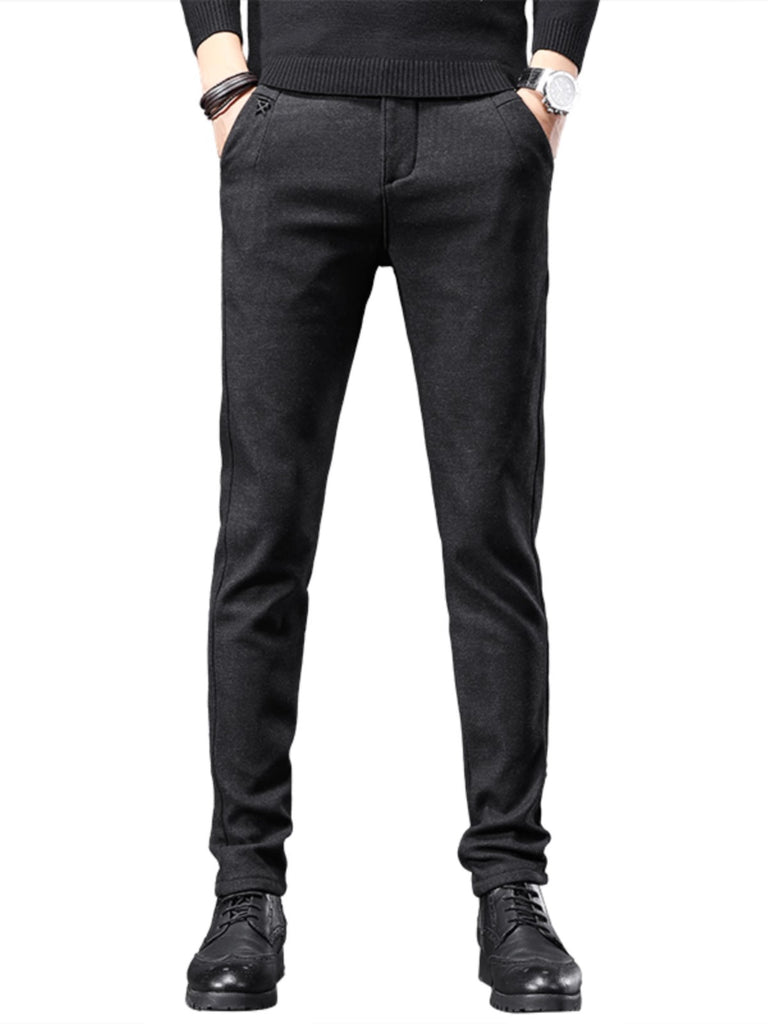 Importé - Pantalon Homme Slim Fit Décontracté en Stretch