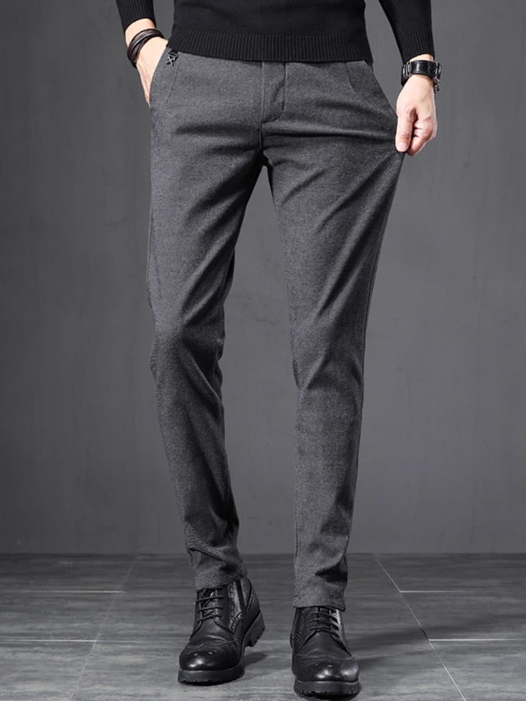 Importé - Pantalon Homme Slim Fit Décontracté en Stretch