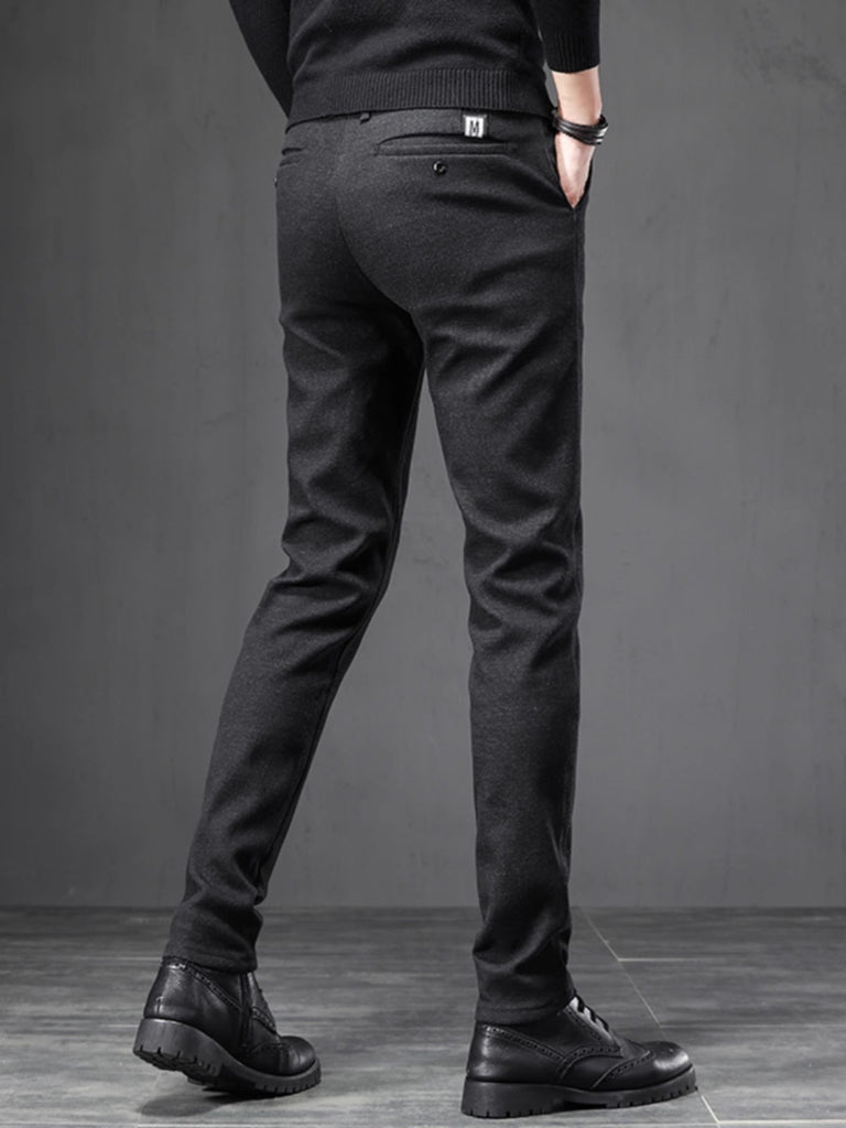 Importé - Pantalon Homme Slim Fit Décontracté en Stretch