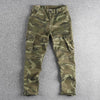 Importé - Pantalon Camouflage Style Chausseur Décontracté