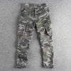 Importé - Pantalon Camouflage Style Chausseur Décontracté