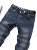 Importé - Pantalon Jean Homme Pur Coton Lourd Denim