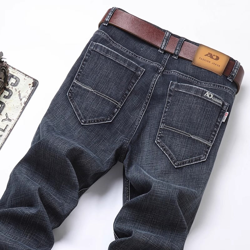 Importé - Pantalon Jean Denim Homme Stretch Décontracté