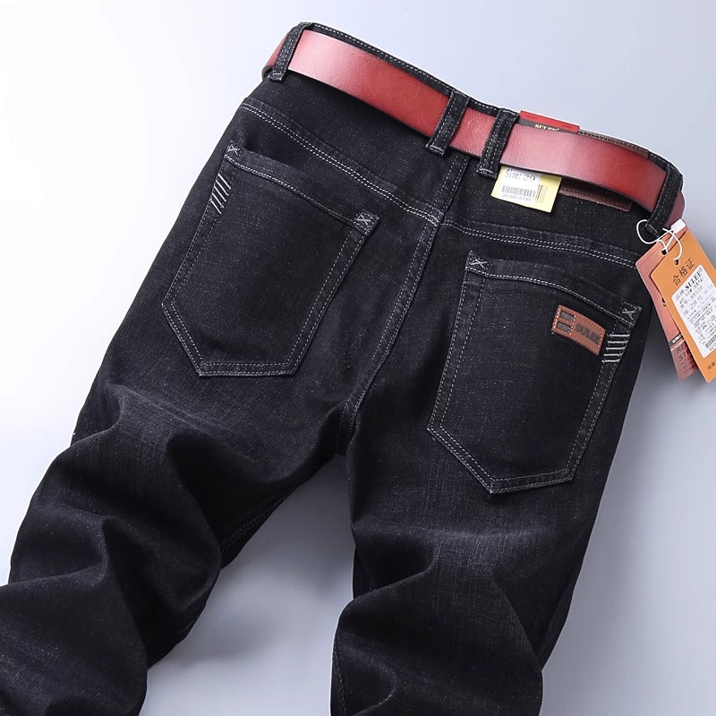 Importé - Pantalon Jean Denim Homme Stretch Décontracté