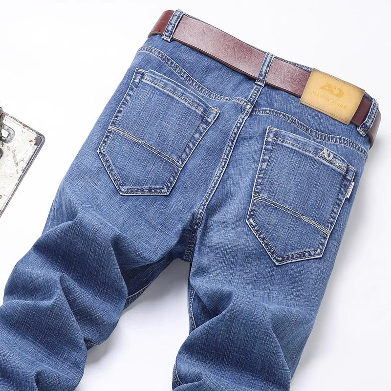 Importé - Pantalon Jean Denim Homme Stretch Décontracté