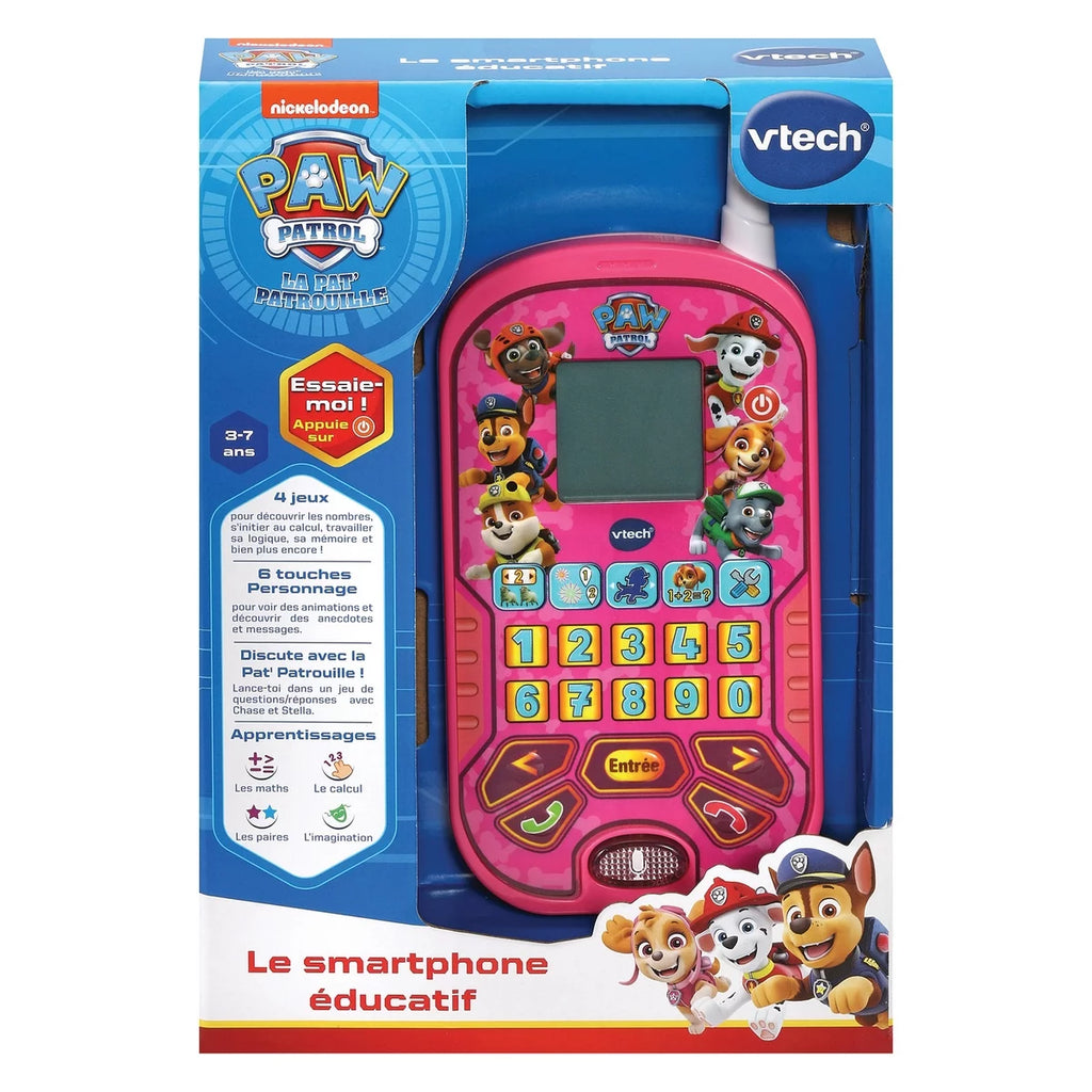 VTECH-PAT PATROUILLE LE SMARTPHONE EDUCATIF-ROSE