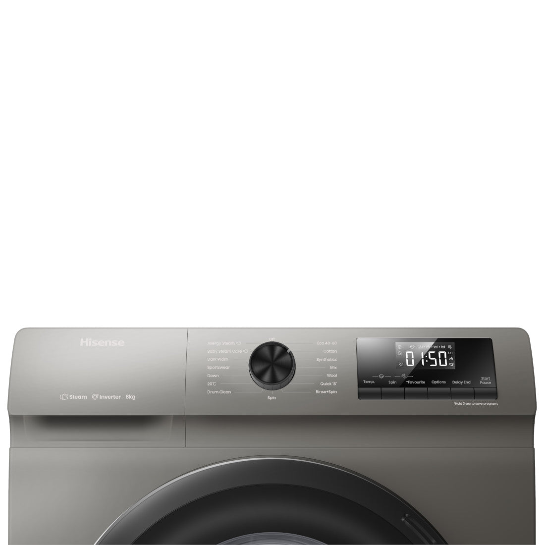 HISENSE MACHINE A LAVER 8KG INVERTER A+++ - WFQP8014EVMT