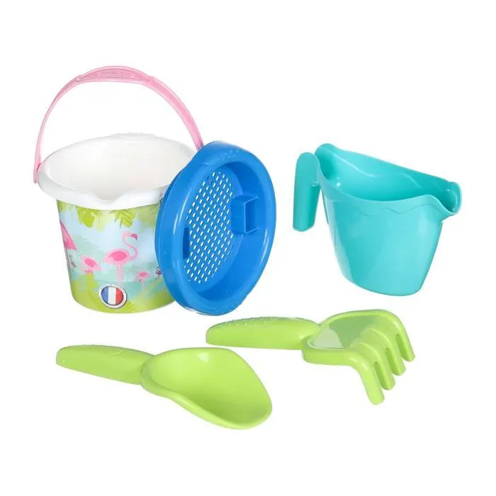 Jeu De Plage Seau+ Accessoires Flamant+18mois