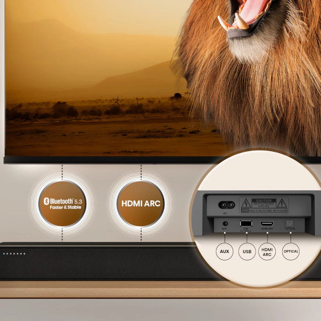 HISENSE BARRE DE SON CAISSON DE BASSE SANS FIL - 240 W - HS2100