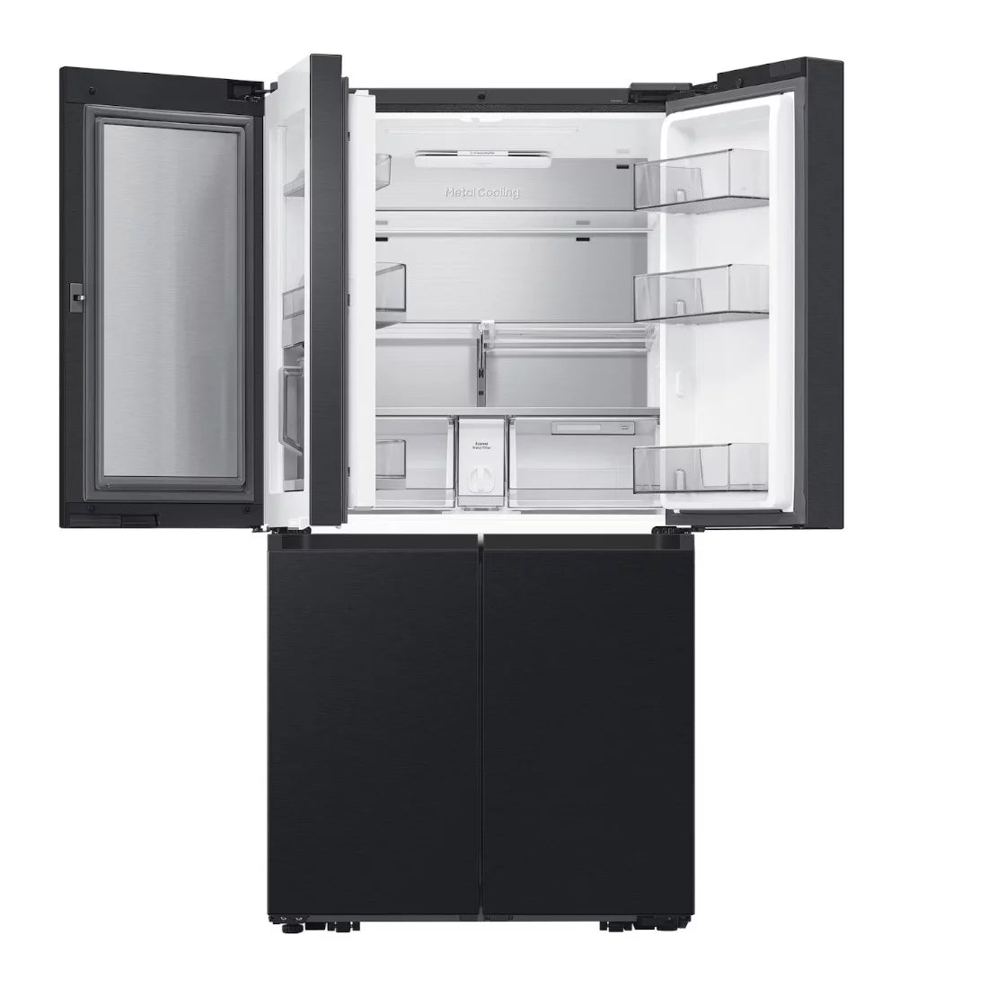 SAMSUNG REFRIGERATEUR FRENCH DOOR 4 PORTES 636 L ECRAN TACTIL FAMILY HUB - DISTRIBUTEUR D'EAU - RF65DG9H0EB1EF