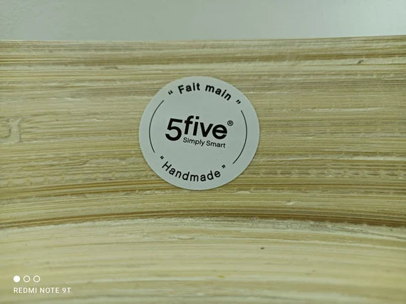 Plateau en Bambou Rond-42cm-Naturel