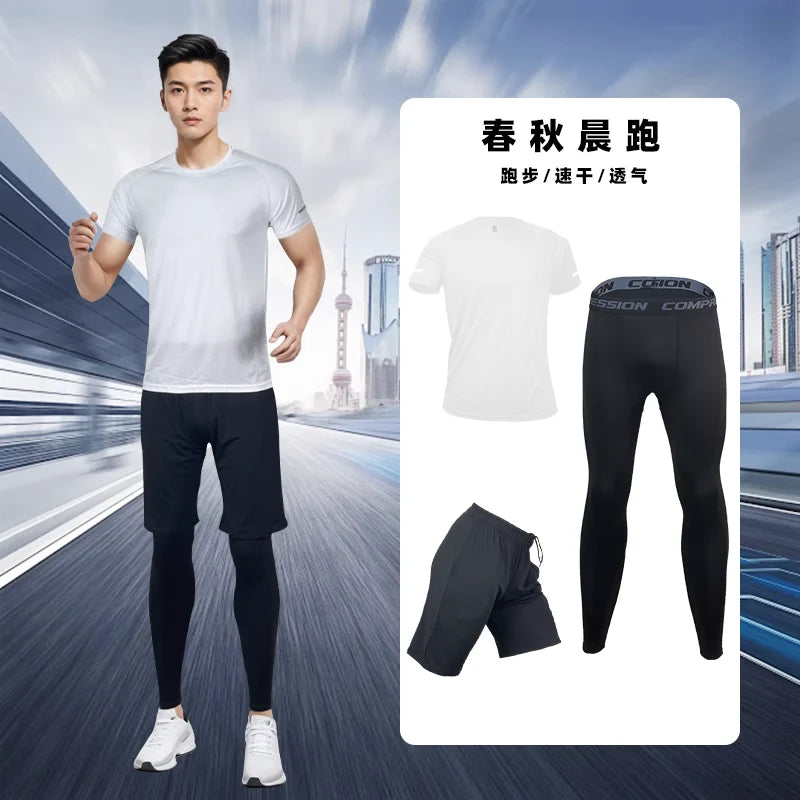 Importé - Ensemble Sport Homme 3 Pièces - Fitness