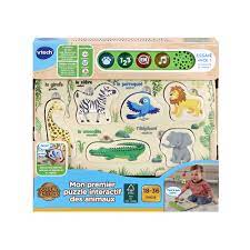 Vtech Mon Premier Puzzle Interactif Des Animaux 18-36mois