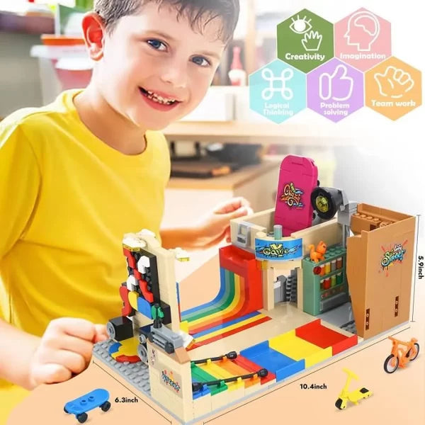 JEU COGO CITY 575PCS+6ANS