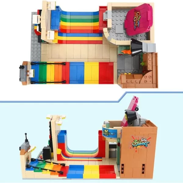 JEU COGO CITY 575PCS+6ANS