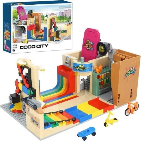 JEU COGO CITY 575PCS+6ANS