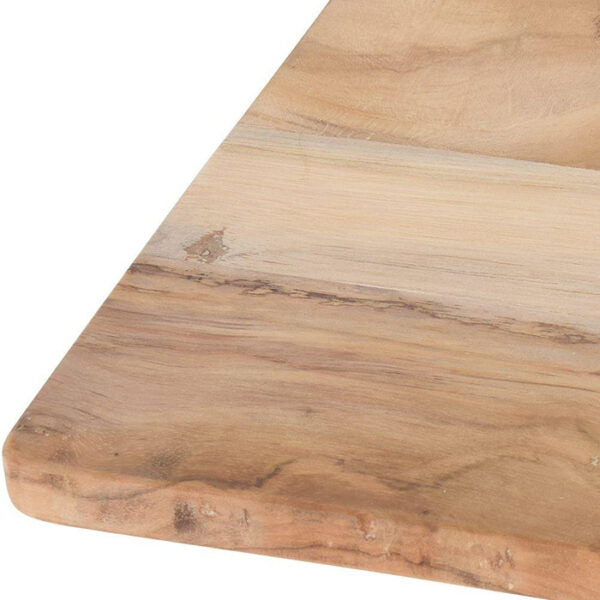Planche a Découper en Bois de Teck-40x25x1,5cm-rect