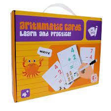 Jeu Cartes Arithmétique-30pcs-apprend et pratique+4ans