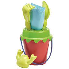 Jeu De Plage Seau-15cm+Accessoires ASST+18mois