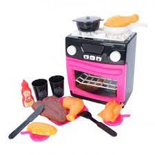 Dinette Set Four Electrique -Rose-Noir+3ans