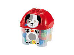 Bloc de construction baril chien-50pcs-abrick