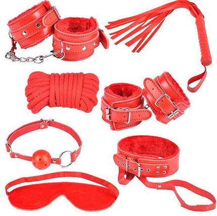 SEXTOYS Ensemble De Bondage De Couleur - Velouté Coquin