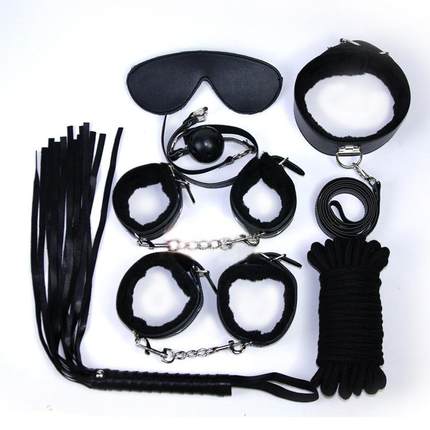 SEXTOYS Ensemble De Bondage De Couleur - Velouté Coquin