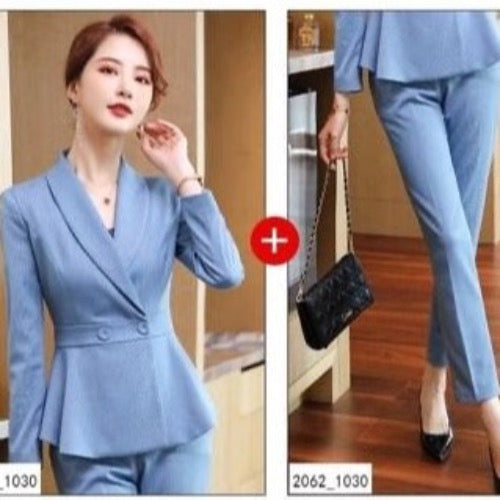 Importé - Ensemble Veste Femme Slim Haut De Gamme Tendance