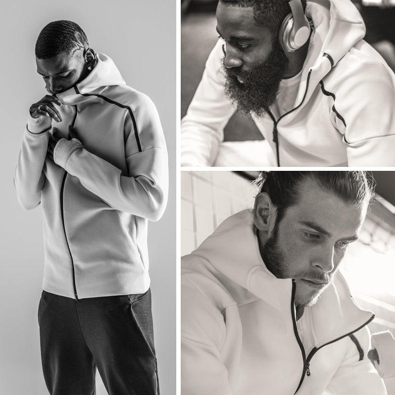 Importé - Cardigan Pull sport Homme  Décontractée Manche Longues Avec Capuche