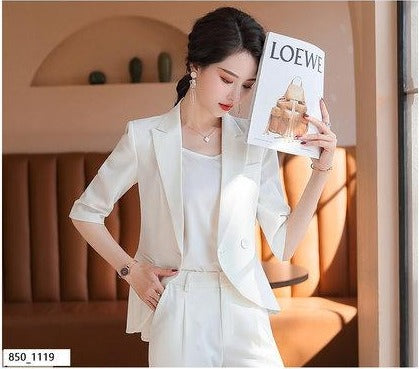 Importé - Ensemble Costume Premium Pour Femme Slim Fit