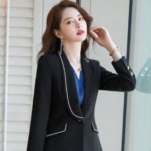 Importé - Ensemble Costume Femme Décontracté Slim Haut De Gamme