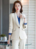 Importé - Ensemble Costume Femme Décontracté Slim Haut De Gamme