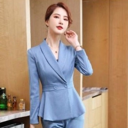 Importé - Ensemble Veste Femme Slim Haut De Gamme Tendance