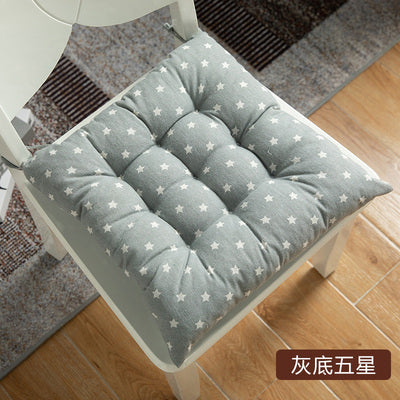 Import - Coussin d'Assise Décoratif Avec Motifs ou Uni-couleur En Coton Et Lin