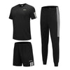 Importé - Ensemble Sport Masculin classique 3 pièces - fitness