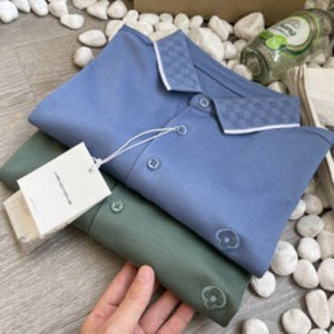 Importé - T-Shirt Polo Coton Homme Décontracté Tendance